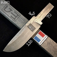 Cargar imagen en el visor de la galería, Multilayers Carbon Steel Blade Blank, Hand Forge for Knife Making. #9.261