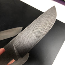 Laden Sie das Bild in den Galerie-Viewer, Multilayers Carbon Steel Blade Blank, Hand Forge for Knife Making. #9.261