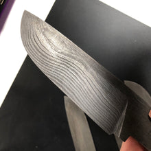 Cargar imagen en el visor de la galería, Multilayers Carbon Steel Blade Blank, Hand Forge for Knife Making. #9.261