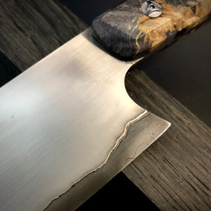 CHEF 230 mm, Kitchen Knife French Style, San Mai Steel, Author's work. #6.054