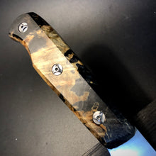 Load image into Gallery viewer, CHEF 230 mm, Kitchen Knife French Style, San Mai Steel, Author&#39;s work. #6.054