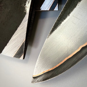 Laminierter Stahl, „San Mai“ Forge Billet für die professionelle Messerherstellung. Art. 9.057