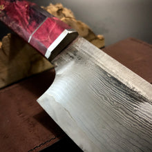 Load image into Gallery viewer, CHEF 160 mm, Forged Kitchen Knife, Japanese Style, Stainless Steel, Author&#39;s work. #6.055