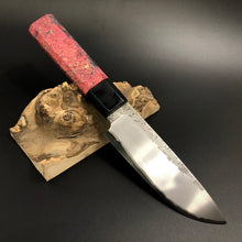 Load image into Gallery viewer, HUNTING Forged Universal Knife 134 mm, Japanese Style, San Mai Steel, Author&#39;s work, Single copy.