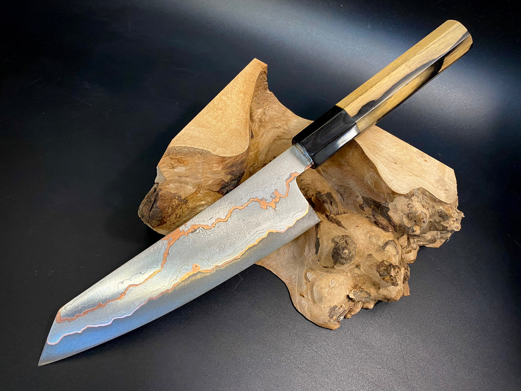 GYUTO Küchenmesser im japanischen Stil, Autorenwerk, Einzelexemplar. Art. 14.J.004