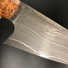 Charger l&#39;image dans la galerie, CHEF 230 mm, Forged Kitchen Knife, Classic Style, Stainless Steel, Author&#39;s work. #6.057