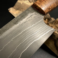 Charger l&#39;image dans la galerie, CHEF 230 mm, Forged Kitchen Knife, Classic Style, Stainless Steel, Author&#39;s work. #6.057