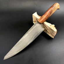 Charger l&#39;image dans la galerie, CHEF 230 mm, Forged Kitchen Knife, Classic Style, Stainless Steel, Author&#39;s work. #6.057