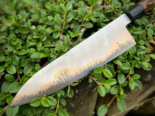Load image into Gallery viewer, CHEF 200 mm. Japanese Style Kitchen Knife, Author&#39;s work, Single copy. #6.095