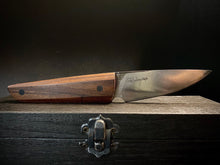 Load image into Gallery viewer, STEAK Knife, Universal, Forged San Mai Steel, Author&#39;s work, Single copy. #6.097