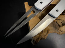 Load image into Gallery viewer, KWAIKEN, Japanese Style. Set Steak &amp; BBQ Knife and Fork, Steel D2. #6.098
