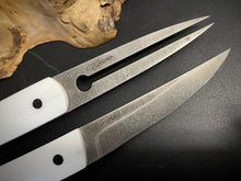 Load image into Gallery viewer, KWAIKEN, Japanese Style. Set Steak &amp; BBQ Knife and Fork, Steel D2. #6.098