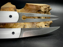Load image into Gallery viewer, KWAIKEN, Japanese Style. Set Steak &amp; BBQ Knife and Fork, Steel D2. #6.098