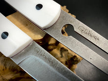 Load image into Gallery viewer, KWAIKEN, Japanese Style. Set Steak &amp; BBQ Knife and Fork, Steel D2. #6.098