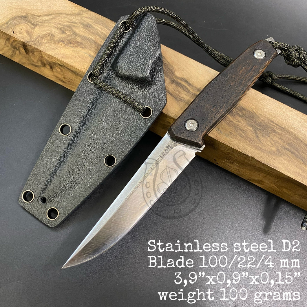 Knife Hunting, EDC, Stainless Steel, Pocket Fixed Blade. Limited Edition