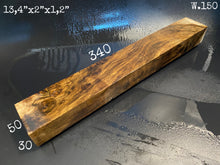 Load image into Gallery viewer, WALNUT BURL Wood Very Rare, Long Blank for woodworking, turning. #W.150