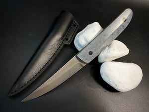 KWAIKEN, Japanese Kitchen and Steak Knife, Hand Forge, Steel D2. #6.103