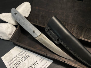 KWAIKEN, Japanese Kitchen and Steak Knife, Hand Forge, Steel D2. #6.103