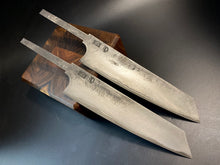 Charger l&#39;image dans la galerie, Lame unique en acier laminé &quot;San Mai&quot; vierge pour la fabrication de couteaux professionnels. #9.172