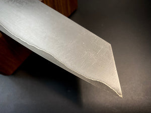 Lame unique en acier laminé "San Mai" vierge pour la fabrication de couteaux professionnels. #9.172