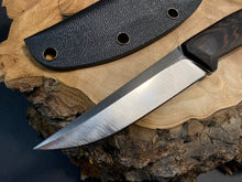 Load image into Gallery viewer, Knife &quot;Feather&quot; Hunting, EDC, Stainless Steel, Pocket Fixed Blade. Limited Edition.