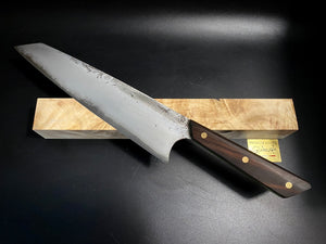CHEF 240 mm, Küchenmesser französischer Stil, San Mai Stahl, Autorenarbeit. #6.104