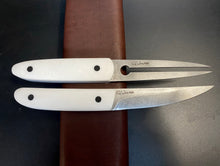 Laden Sie das Bild in den Galerie-Viewer, KWAIKEN, Japanese Style. Set Steak &amp; BBQ Knife and Fork, Steel D2. #6.066