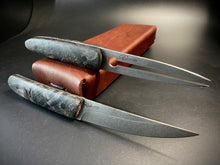 Charger l&#39;image dans la galerie, KWAIKEN, Japanese Style. Set Steak &amp; BBQ Knife and Fork, Steel D2. #6.071
