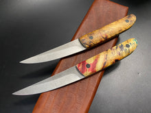 Cargar imagen en el visor de la galería, KWAIKEN, Japanese Style. Set 2 pieces Steak Knives, Steel D2. #6.072