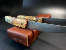 Laden Sie das Bild in den Galerie-Viewer, KWAIKEN, Japanese Style. Set 2 pieces Steak Knives, Steel D2. #6.072