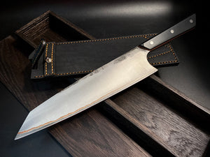 CHEF 244 mm, Kitchen Knife French Style, Cu Mai Steel, Author's work. #6.109