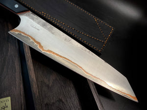 CHEF 244 mm, Kitchen Knife French Style, Cu Mai Steel, Author's work. #6.109