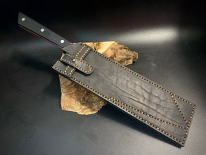 CHEF 244 mm, Kitchen Knife French Style, Cu Mai Steel, Author's work. #6.109