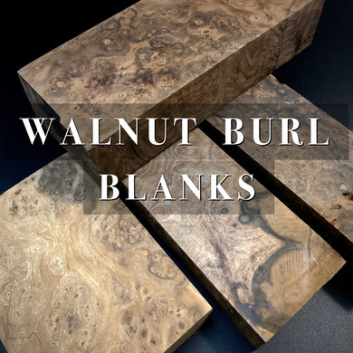WALNUT BURL Wood, Rare Blanks for Woodworking, Crafting, DIY.