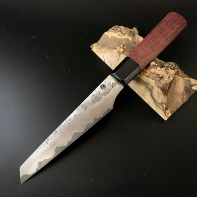 HANKOTSU 125 mm, Best Kitchen Knife Japanese Style, San Mai Forged Steel, Author's work.