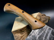 Load image into Gallery viewer, HATCHET Hand Forged, Kitchen Chopping Axe, Meat Cleaver &quot;MESOZOIC&quot;