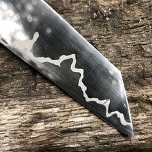 Charger l&#39;image dans la galerie, KIRITSUKE 150 mm, Stainless Steel M390, Kitchen Knife Japanese Style, Author&#39;s work.