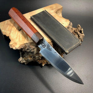 PETTY 110 mm, Best Kitchen Knife Japanese Style, San Mai Steel, Author's work. #6.048
