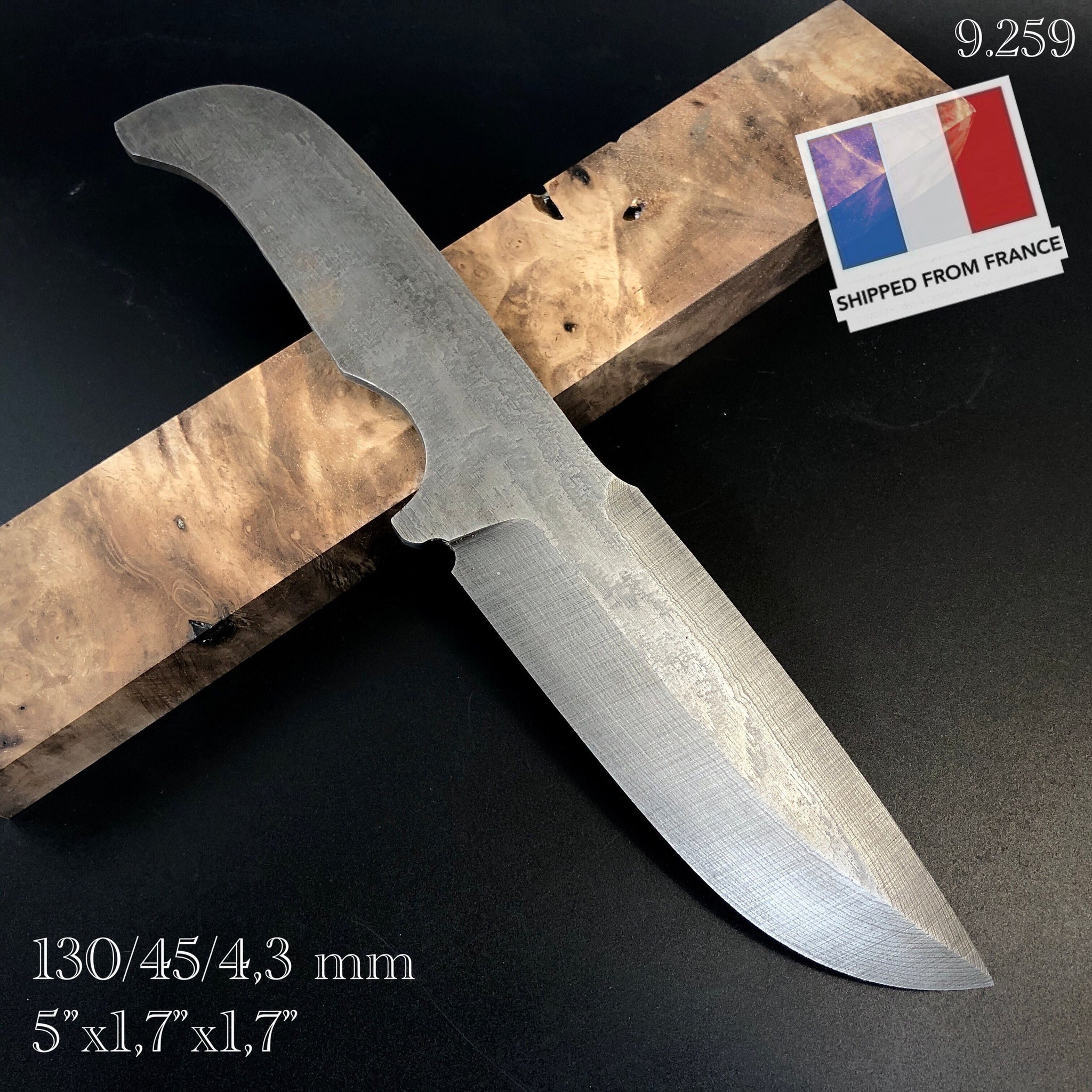 Huamade 2pieces Vis en acier inoxydable pour bricolage Fabrication de  couteaux Matériau Couteau Poignée Vis 20 Taille pour couteau pliant droit