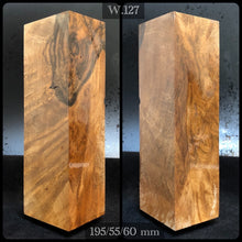 Laden Sie das Bild in den Galerie-Viewer, WALNUT BURL Wood Very Rare, Blank for woodworking, knife making, crafting.