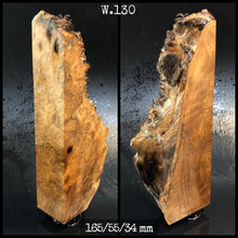 Load image into Gallery viewer, WALNUT BURL Wood, Live Edge Blanks for Crafting, Woodworking. France Stock.