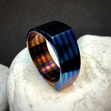 Cargar imagen en el visor de la galería, Ring Unisex, Multilayer Titanium, 22 mm., Handmade, Single copy. Art 1.034