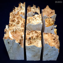 Load image into Gallery viewer, MAPLE BURL, Wood Hybrid Blocks for Stabilized and Epoxy Resin. DIY. France Stock. 2