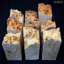 Charger l&#39;image dans la galerie, MAPLE BURL, Wood Hybrid Blocks for Stabilized and Epoxy Resin. DIY. France Stock. 4