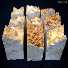 Load image into Gallery viewer, MAPLE BURL, Wood Hybrid Blocks for Stabilized and Epoxy Resin. DIY. France Stock. 5