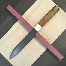 Laden Sie das Bild in den Galerie-Viewer, SANTOKU, Japanese Style Kitchen Knife, Hand Forge, Single Copy. Art 14.338.6