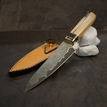 Charger l&#39;image dans la galerie, Kitchen Knife Universal 117 mm. Premium Forge Laminated steel. Single Copy. Art 14.K.002