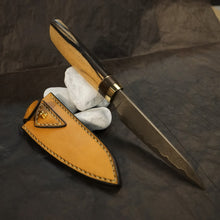 Charger l&#39;image dans la galerie, Kitchen Knife Universal 117 mm. Premium Forge Laminated steel. Single Copy. Art 14.K.002