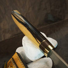 Charger l&#39;image dans la galerie, Kitchen Knife Universal 117 mm. Premium Forge Laminated steel. Single Copy. Art 14.K.002
