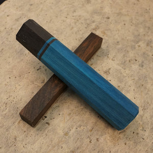 Wa-Handle Blank for kitchen knife, Japanese Style, Exotic Wood. Art 2.033